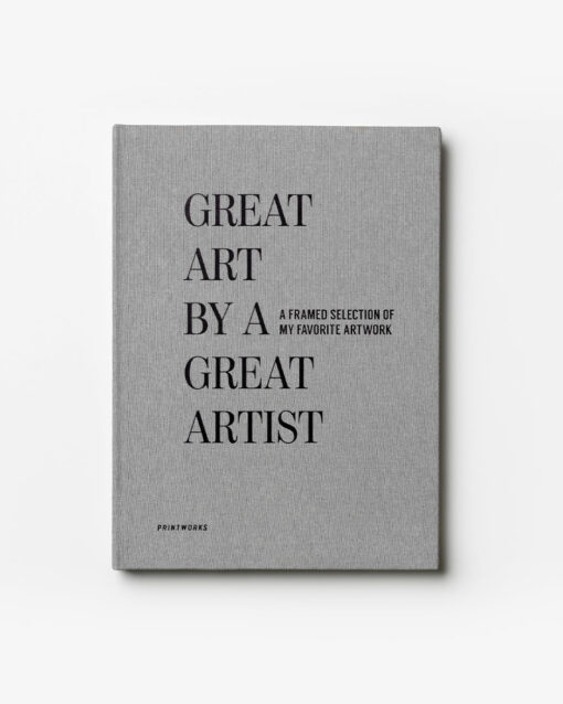 PRINTWORKS Frame book - Great Art, Grey