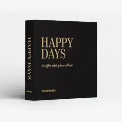PRINTWORKS fotóalbum - Happy Days (S) fekete