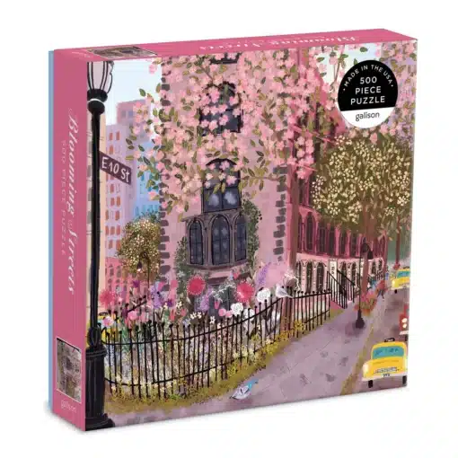 Joy Laforme- Virágba borult utca- 500 db-os puzzle Galison