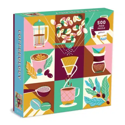 Coffeeology 500 db-os puzzle Galison