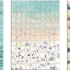 Gray Malin The Beachside három az egyben Puzzle Szett (3×120) Galison