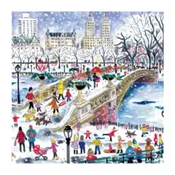 Galison Michael Storrings Bow bridgea Central Parkban 500 darabos kirakós játék