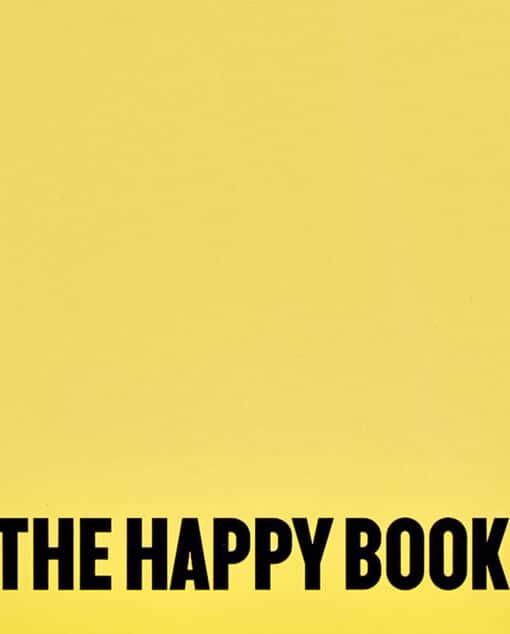 NUUNA Graphic L pontozott lapos jegyzetfüzet - The Happy Book, by Stefan Sagmeister