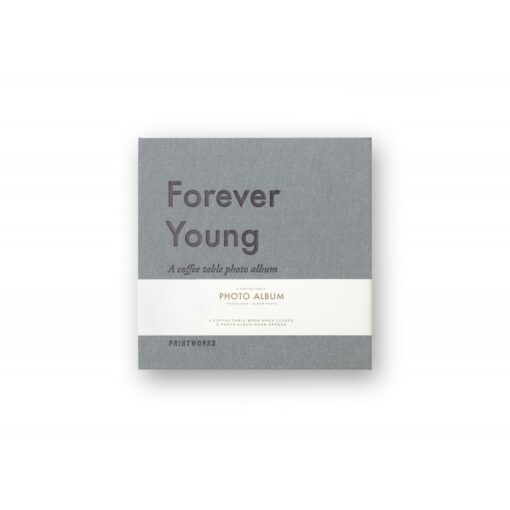 PRINTWORKS fotóalbum - Forever Young (S)