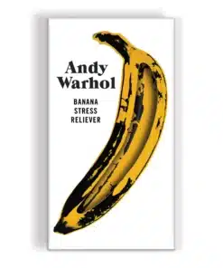 Andy Warhol Stresszoldó Banán – Design Stresszlabda