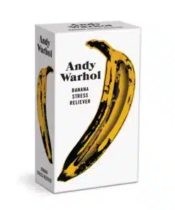 Andy Warhol Stresszoldó Banán – Design Stresszlabda