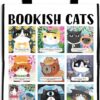 Bookish Cats újrahasznosított bevásárlótáska