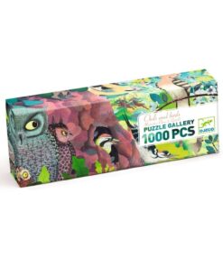 ElőzőKövetkező Djeco Művész puzzle - Baglyok és madarak, 1000 db-os - Owls and birds