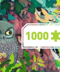 ElőzőKövetkező Djeco Művész puzzle - Baglyok és madarak, 1000 db-os - Owls and birds