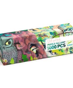 ElőzőKövetkező Djeco Művész puzzle - Baglyok és madarak, 1000 db-os - Owls and birds