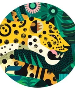 Djeco Művész puzzle - Leopárd, 1000 db-os - Leopard