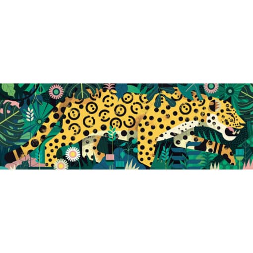 Djeco Művész puzzle - Leopárd, 1000 db-os - Leopard