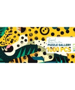 Djeco Művész puzzle - Leopárd, 1000 db-os - Leopard