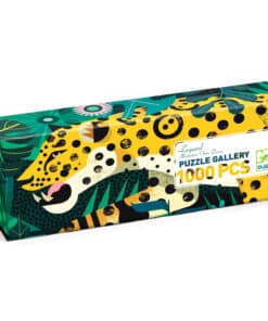 Djeco Művész puzzle - Leopárd, 1000 db-os - Leopard