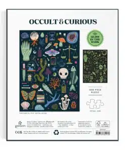 Occult and Curious 1000 darabos világító puzzle Galison