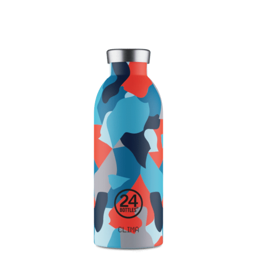 24BOTTLES Clima 500ml rozsdamentes acél termosz, Blue Tundra