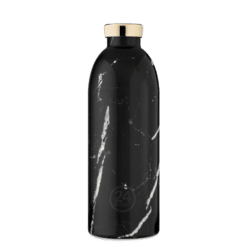 24BOTTLES Clima 850ml rozsdamentes acél termosz, Black Marble