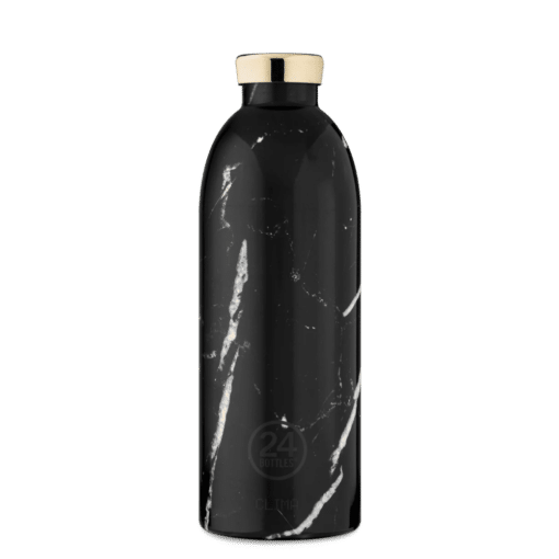 24BOTTLES Clima 850ml rozsdamentes acél termosz, Black Marble