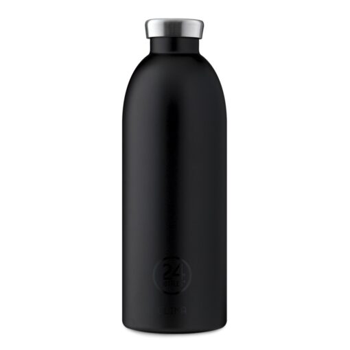 24BOTTLES Clima 850ml rozsdamentes acél termosz, STONE TUXEDO BLACK