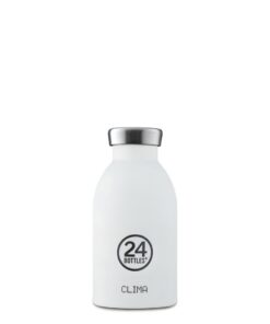 24BOTTLES Clima 330ml rozsdamentes acél termosz, Ice White