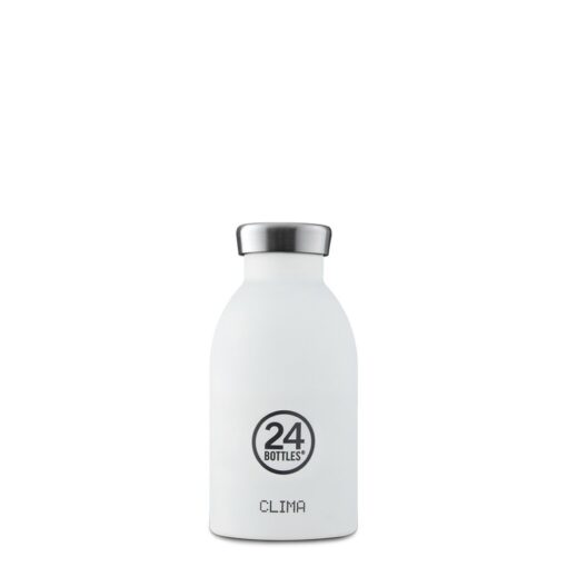 24BOTTLES Clima 330ml rozsdamentes acél termosz, Ice White