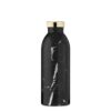 24BOTTLES Clima 500ml rozsdamentes acél termosz, Black Marble