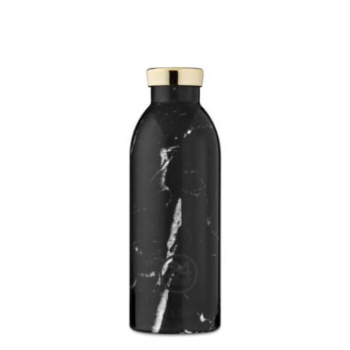 24BOTTLES Clima 500ml rozsdamentes acél termosz, Black Marble