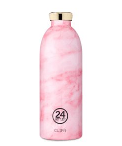 24BOTTLES Clima 850ml rozsdamentes acél termosz, Pink Marble