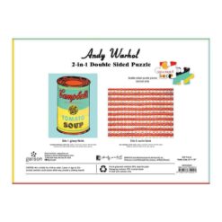 Galison puzzle - Andy Warhol Soup Can Kétoldalas 500 darabos Puzzle