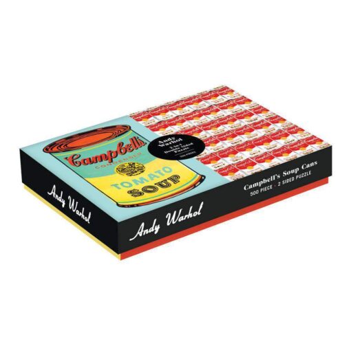 Galison puzzle - Andy Warhol Soup Can Kétoldalas 500 darabos Puzzle