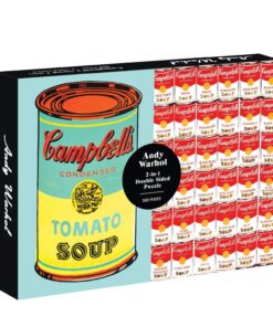 Galison puzzle - Andy Warhol Soup Can Kétoldalas 500 darabos Puzzle