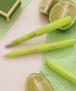 KAWECO FROSTED SPORT gél rollertoll, Lime 0.7mm fine