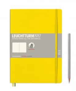 LEUCHTTURM1917 Composition B5 pontozott lapos SOFTCOVER notebook, lemon