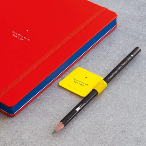 LEUCHTTURM1917 Bauhaus edition - A5 Medium pontozott lapos, red