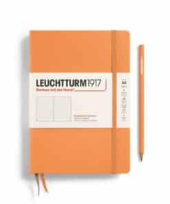 LEUCHTTURM1917 Medium A5 pontozott lapos NOTEBOOK, apricot