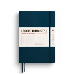 LEUCHTTURM1917 Medium A5 pontozott lapos NOTEBOOK, deep sea