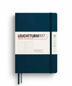 LEUCHTTURM1917 Medium A5 pontozott lapos NOTEBOOK, deep sea