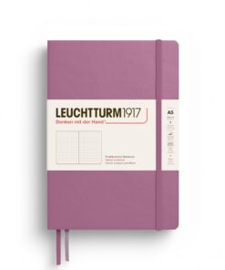 LEUCHTTURM1917 Medium A5 pontozott lapos NOTEBOOK, dusty rose