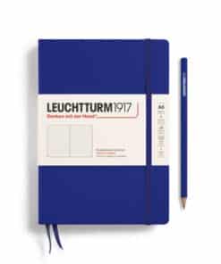 LEUCHTTURM1917 Medium A5 pontozott lapos NOTEBOOK, ink