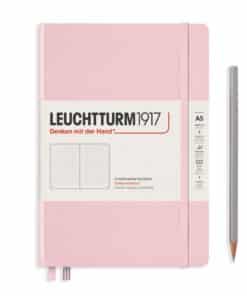 LEUCHTTURM1917 Medium A5 pontozott lapos NOTEBOOK, powder