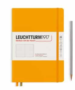 LEUCHTTURM1917 Medium A5 pontozott lapos NOTEBOOK, rising sun