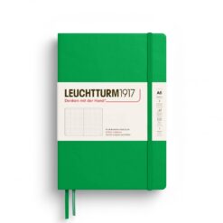 LEUCHTTURM1917 Medium A5 pontozott lapos NOTEBOOK, spring leaf