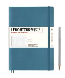 LEUCHTTURM1917 Composition B5 pontozott lapos SOFTCOVER notebook, kőkék