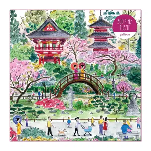 Galison Michael Storrings Japanese Tea Garden 300 darabos puzzle