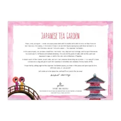 Galison Michael Storrings Japanese Tea Garden 300 darabos puzzle