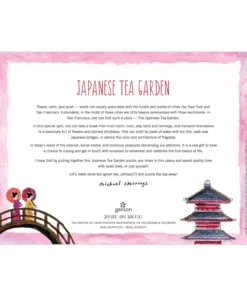 Galison Michael Storrings Japanese Tea Garden 300 darabos puzzle