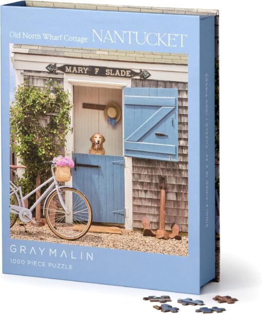 Galison – Gray Malin Nantucket 1000 darabos puzzle könyv dobozban