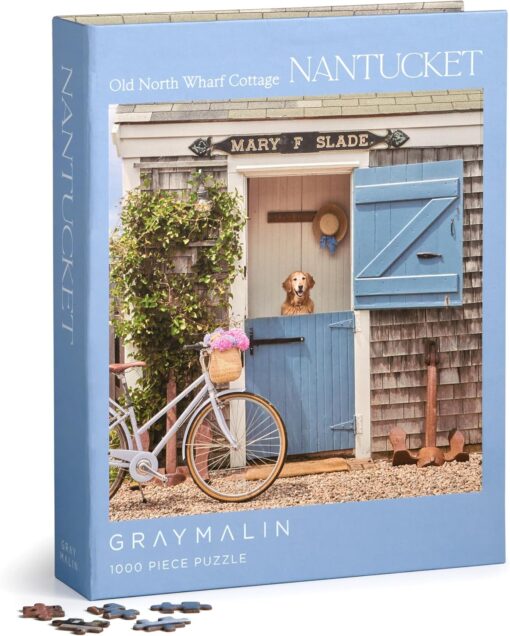 Galison – Gray Malin Nantucket 1000 darabos puzzle könyv dobozban