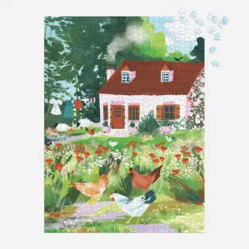 Galison – Cottage Wildflowers 1000 darabos puzzle