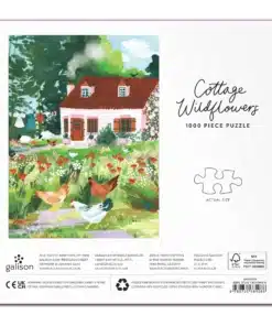 Galison – Cottage Wildflowers 1000 darabos puzzle